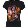 Indlæs billede i Gallery viewer, Tops - Short Sleeve Spiral Rocking The Dead
