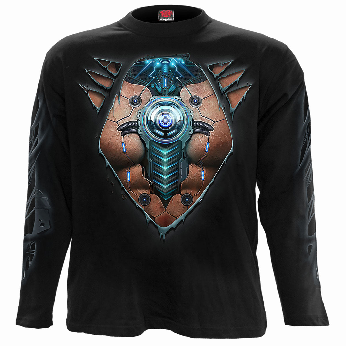 Langærmet T-shirt Spiral Cyber Skin