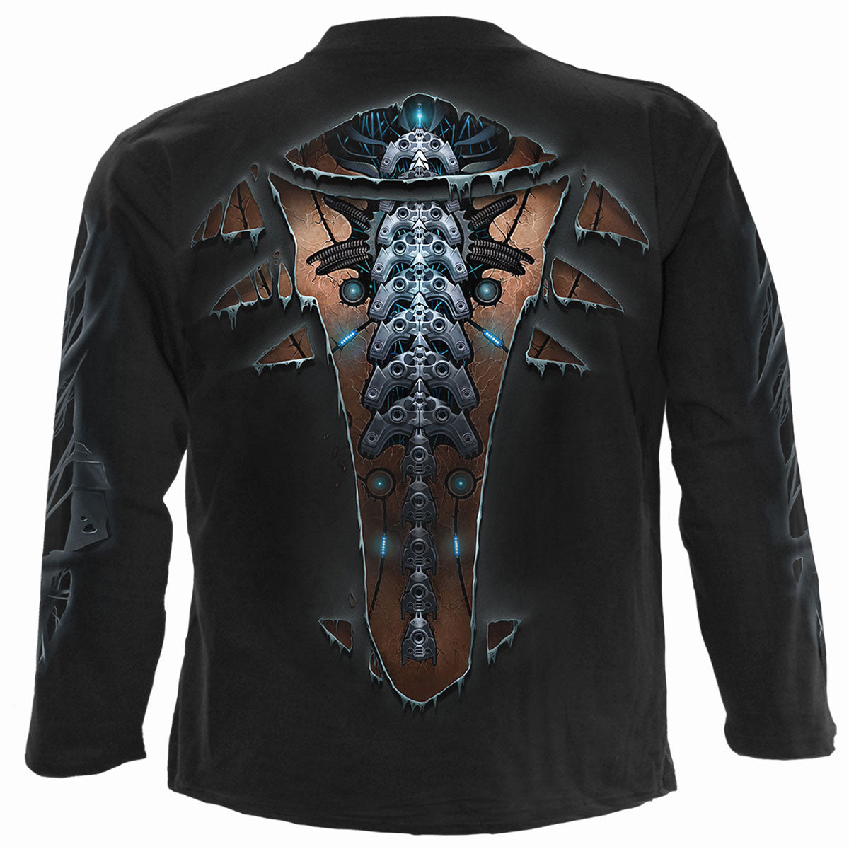 Langærmet T-shirt Spiral Cyber Skin