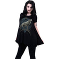 Indlæs billede i Gallery viewer, Tops - Short Sleeve Spiral Celtic Wolf
