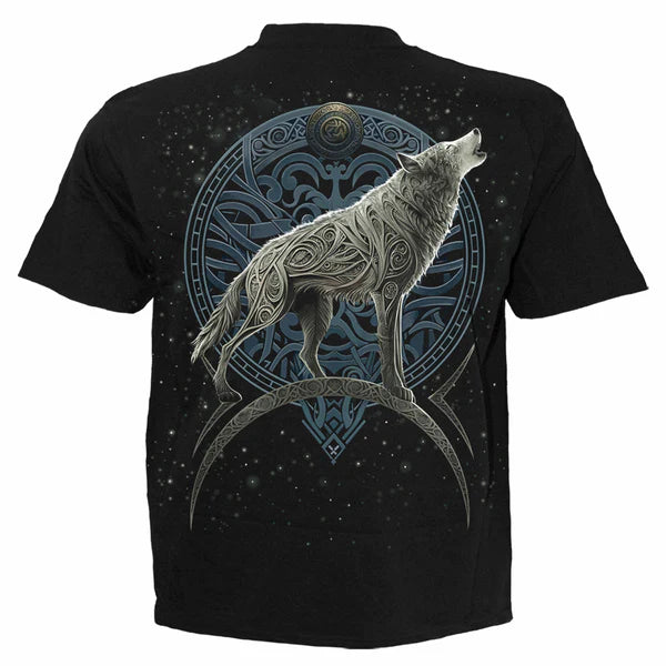T-shirt Spiral Celtic Wolf