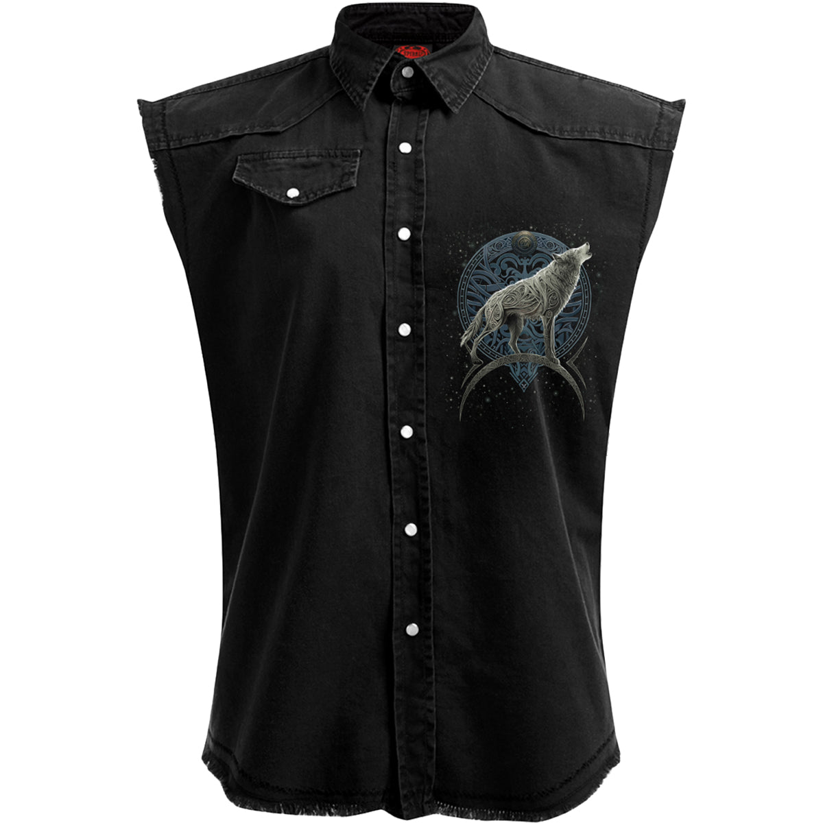 T-shirt Spiral Celtic Wolf
