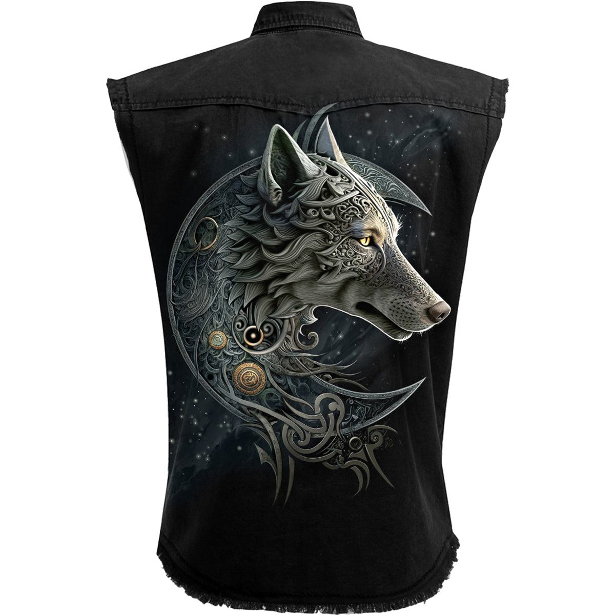 T-shirt Spiral Celtic Wolf