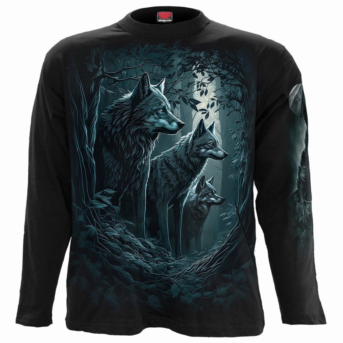 Langærmet T-shirt Spiral Forest Guardians