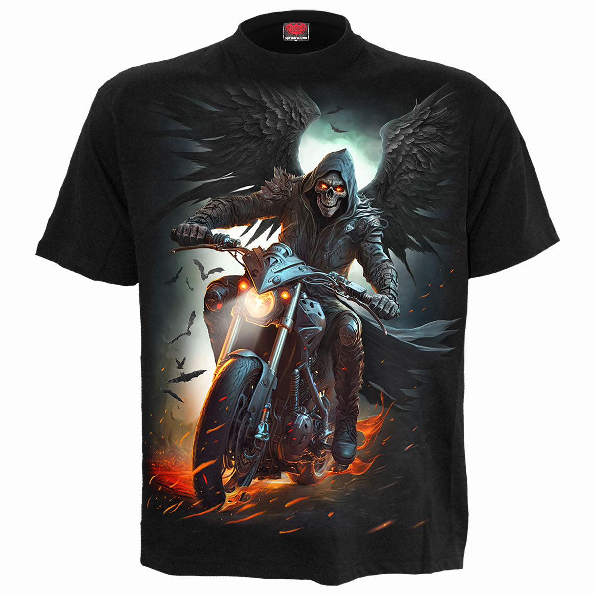 T-shirt Spiral Night Rider