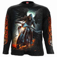 Indlæs billede i Gallery viewer, Langærmet T-shirt Spiral Night Rider
