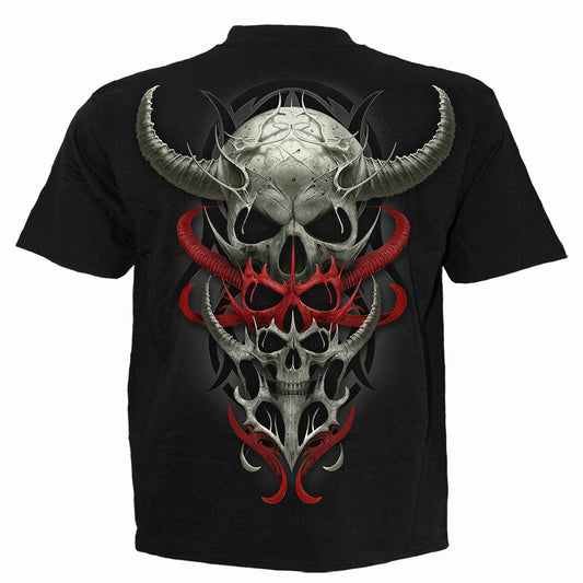 T-shirt Spiral Skull Synthesis