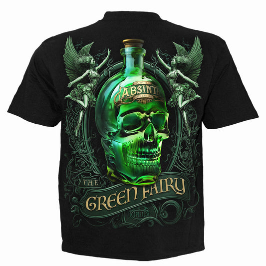 T-shirt Spiral The Green Fairy