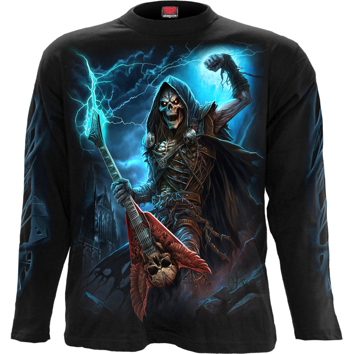 Langærmet T-shirt Spiral Dead Metal