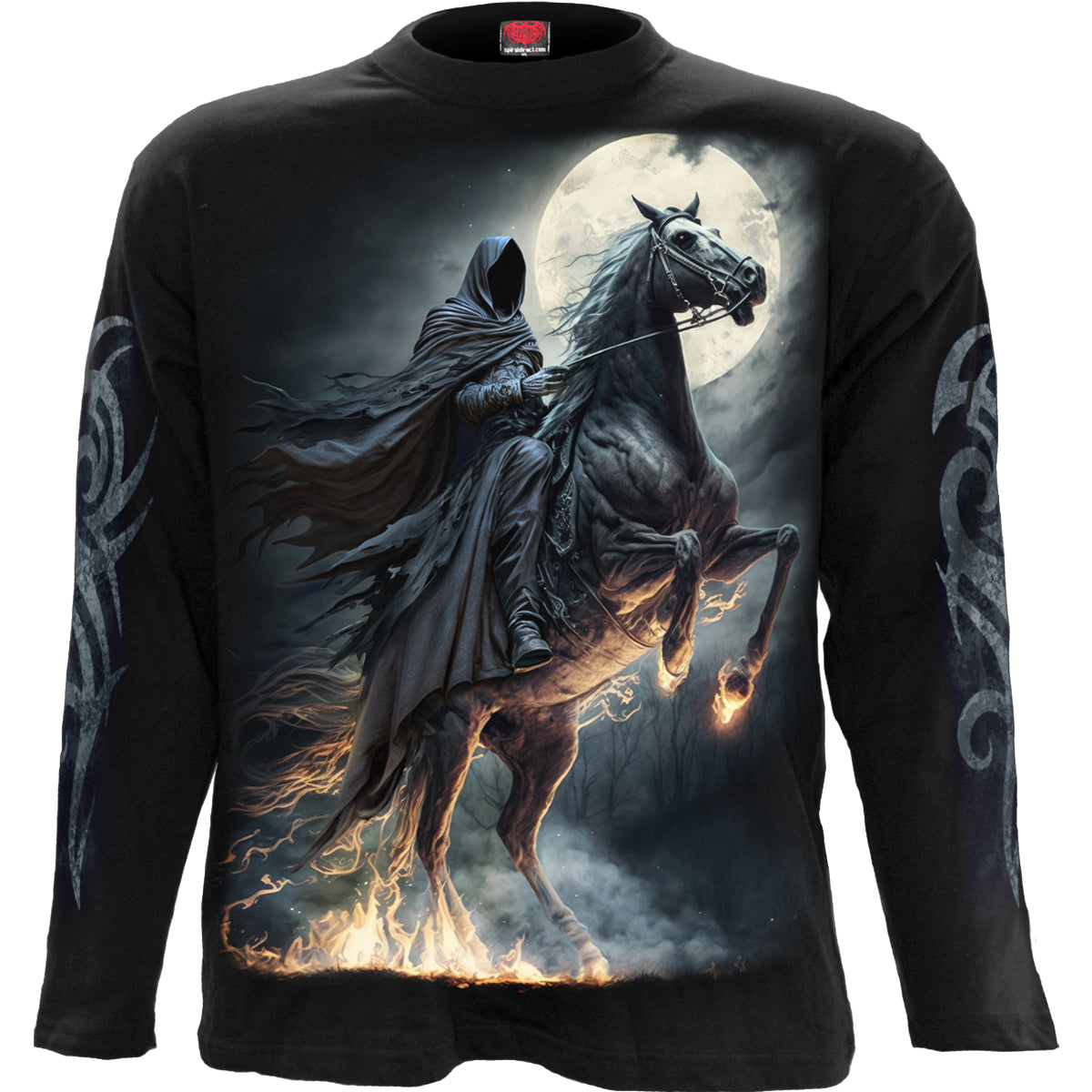 Langærmet T-shirt Spiral Shadow Rider
