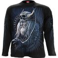 Indlæs billede i Gallery viewer, Langærmet T-shirt Spiral Odin's Warrior
