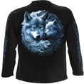 Indlæs billede i Gallery viewer, Langærmet T-shirt Spiral Wolf Guardian
