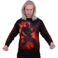Indlæs billede i Gallery viewer, Langærmet T-shirt Spiral Riff Burner
