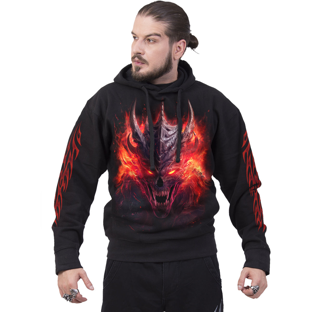 Hættetrøje Spiral Riff Burner