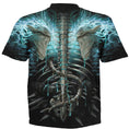 Load image into Gallery viewer, T-shirt Spiral Flaming Spine
