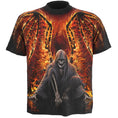 Load image into Gallery viewer, T-shirt Spiral Flaming Death
