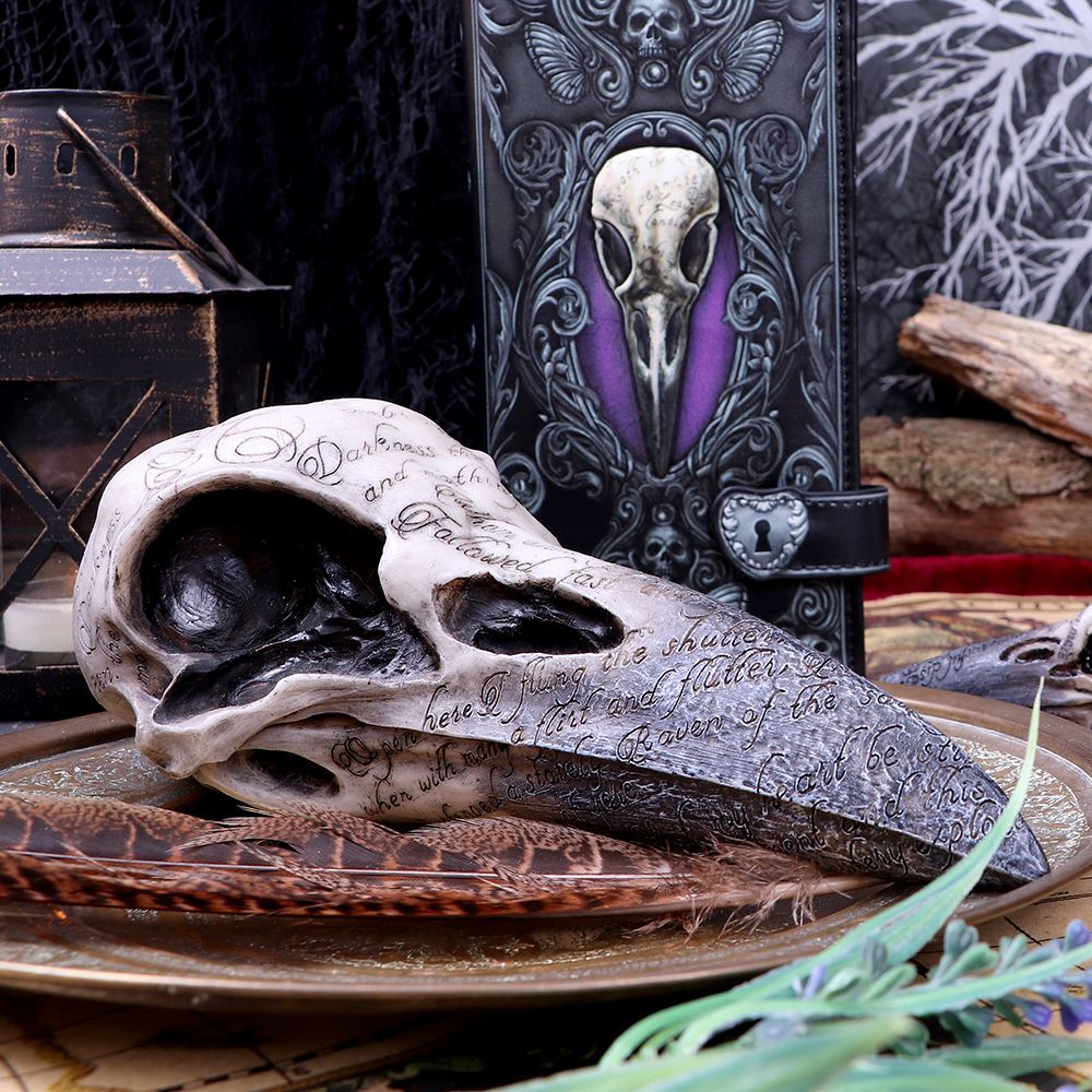 Kranie Edgar's Raven Skull (21cm)