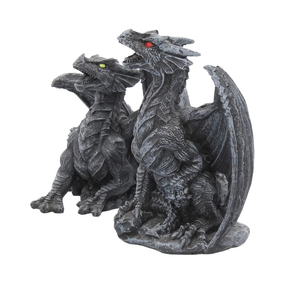 Figur Drage Dark Fury (Set of 2) (10cm)