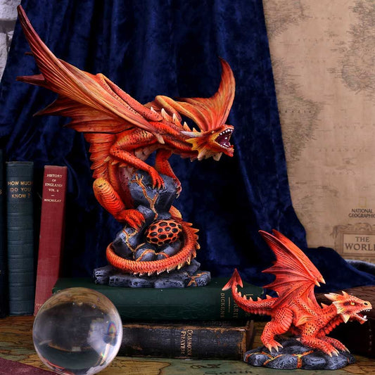 Figur Adult Fire Dragon (24.5cm) - Fatima.Dk