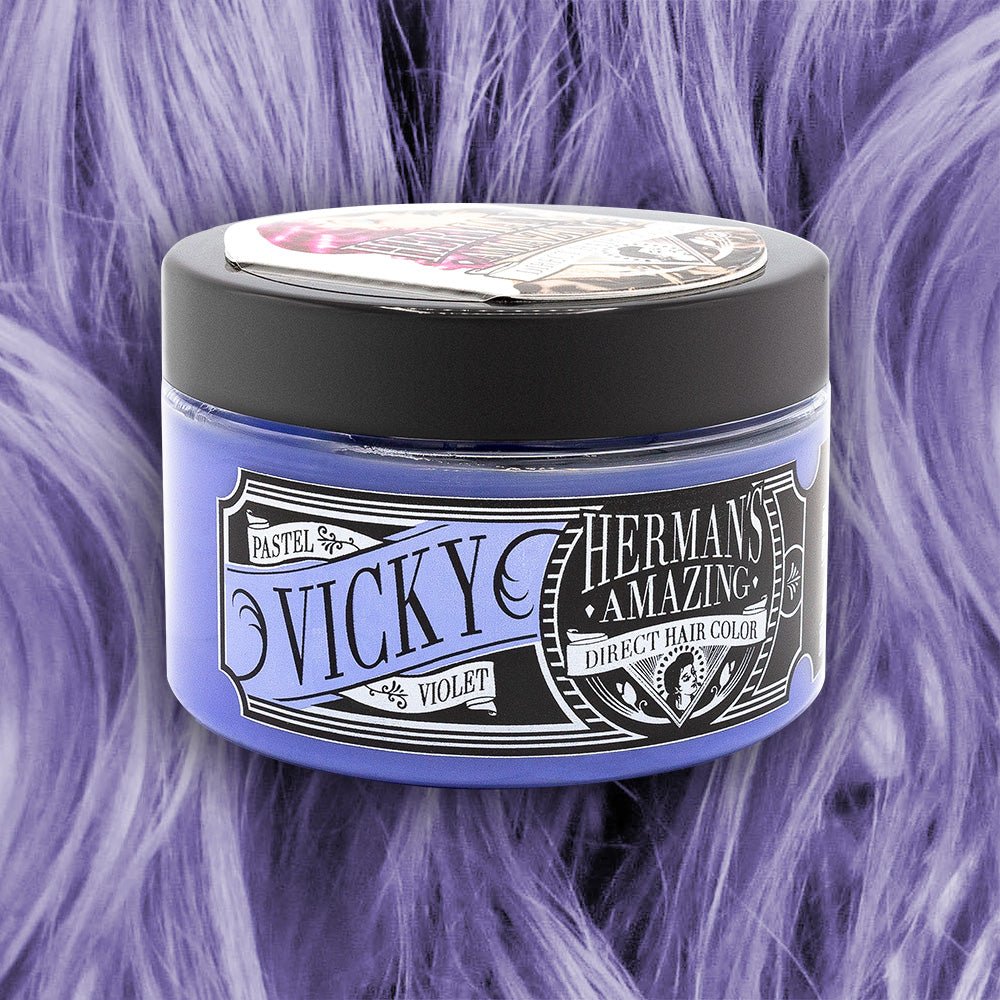 Hermans Hårfarve Vicky Violet (115ml) - Fatima.Dk