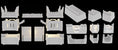 Indlæs billede i Gallery viewer, 3D-printede mure fra Kingdom of Saxonia
