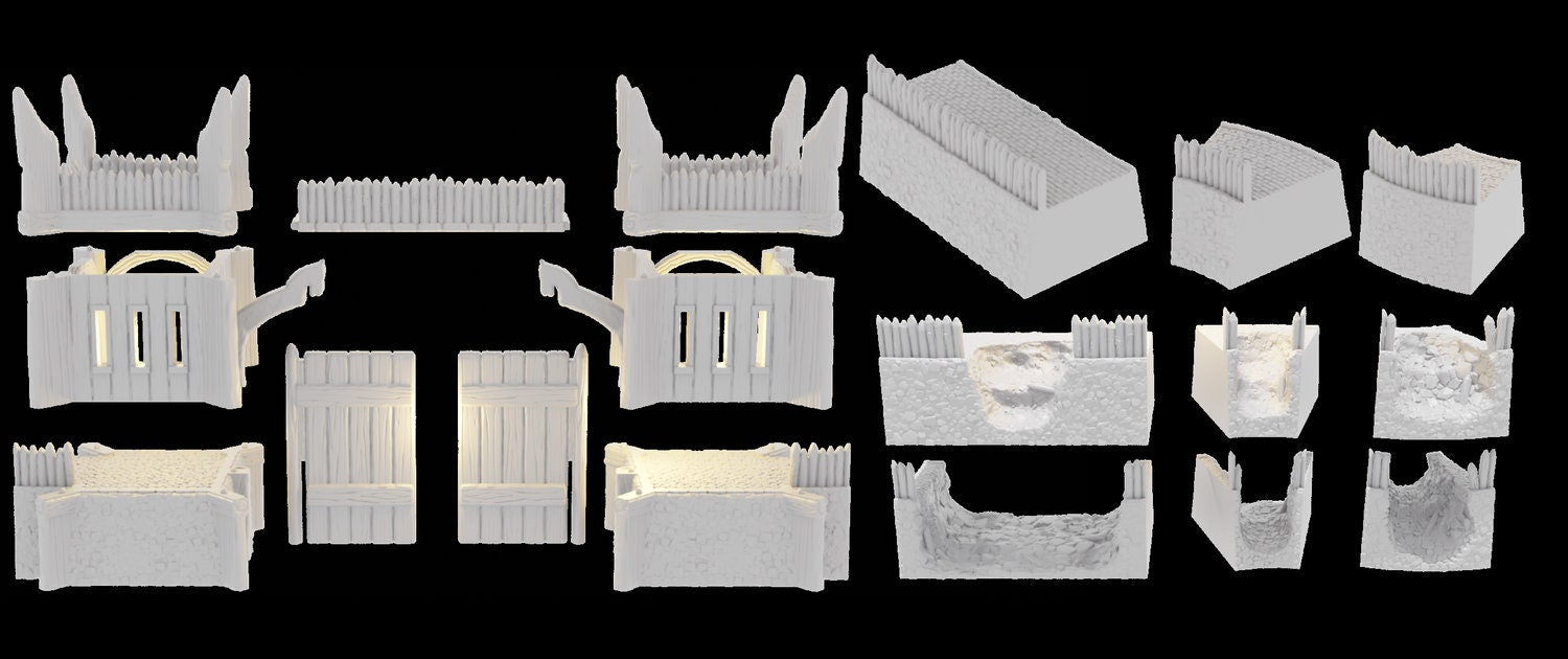 Walls and Gate House – Kingdom of Saxonia