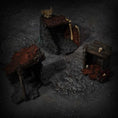 Load image into Gallery viewer, Hytter fra Kingdom of Azragor til miniature gaming
