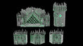Indlæs billede i Gallery viewer, Modulære mure og port – Kingdom of Azragor
