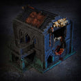 Indlæs billede i Gallery viewer, Slagteri fra Kingdom of Azragor som 3D-printet terræn
