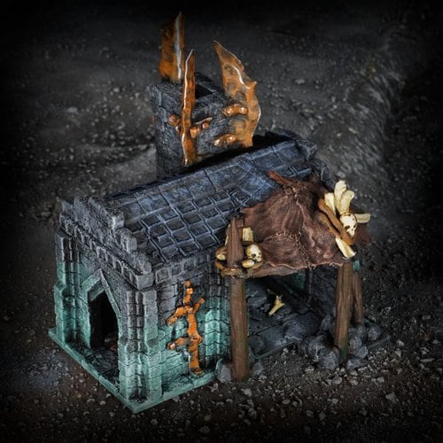 Orkhus fra Kingdom of Azragor til miniaturespil