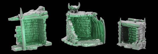 Hytter – Kingdom of Azragor scatter terrain