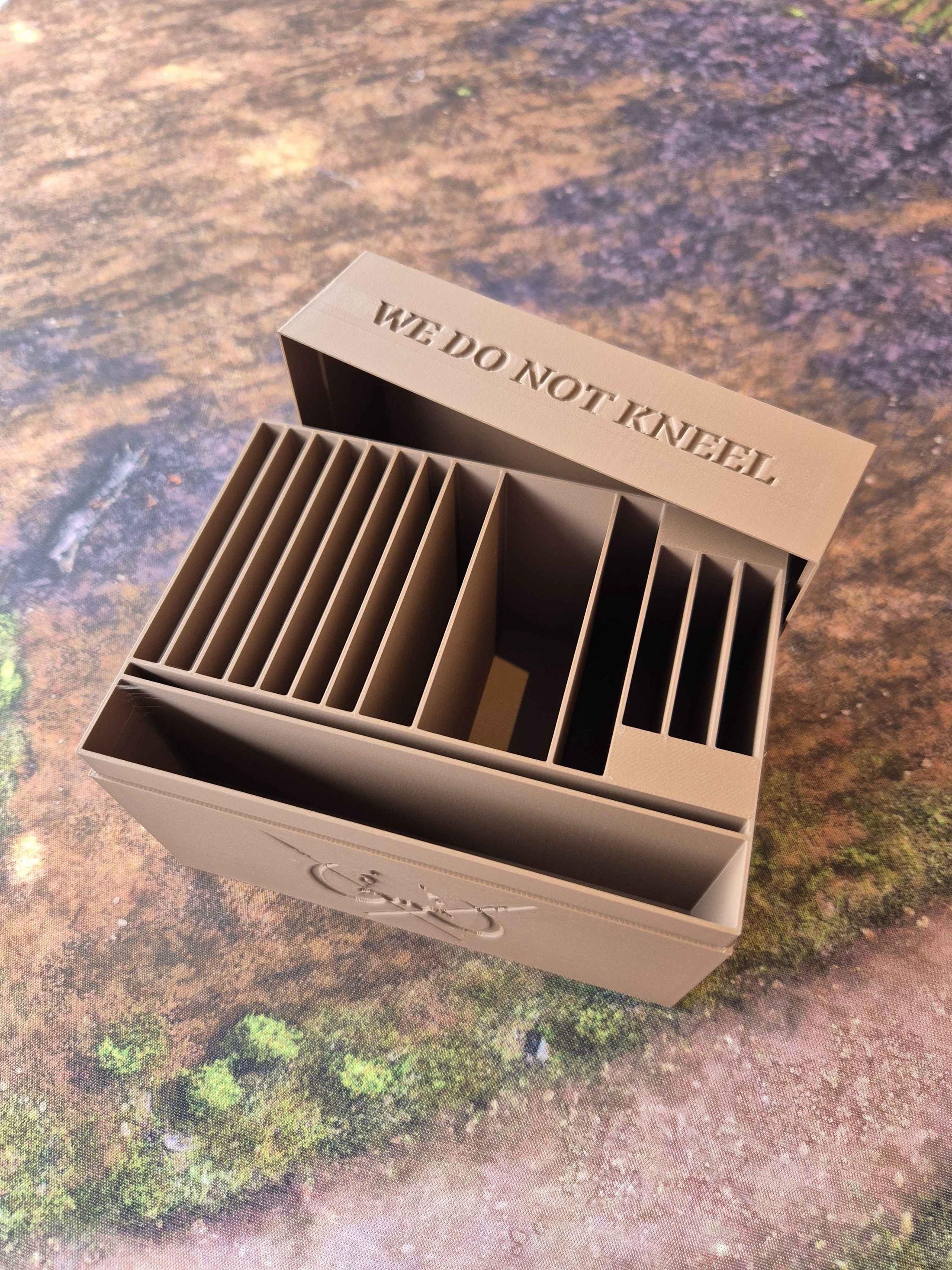 Kortboks til A Song of Ice and Fire – 3D-printet