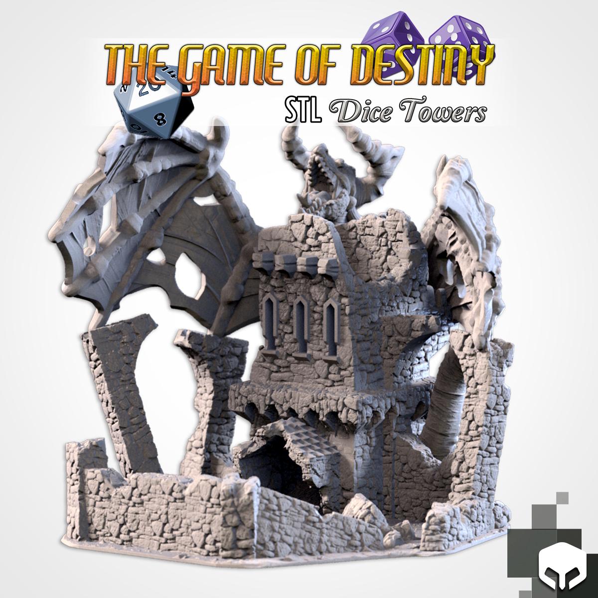 Dragon's Lair Dice Tower – The Game of Destiny