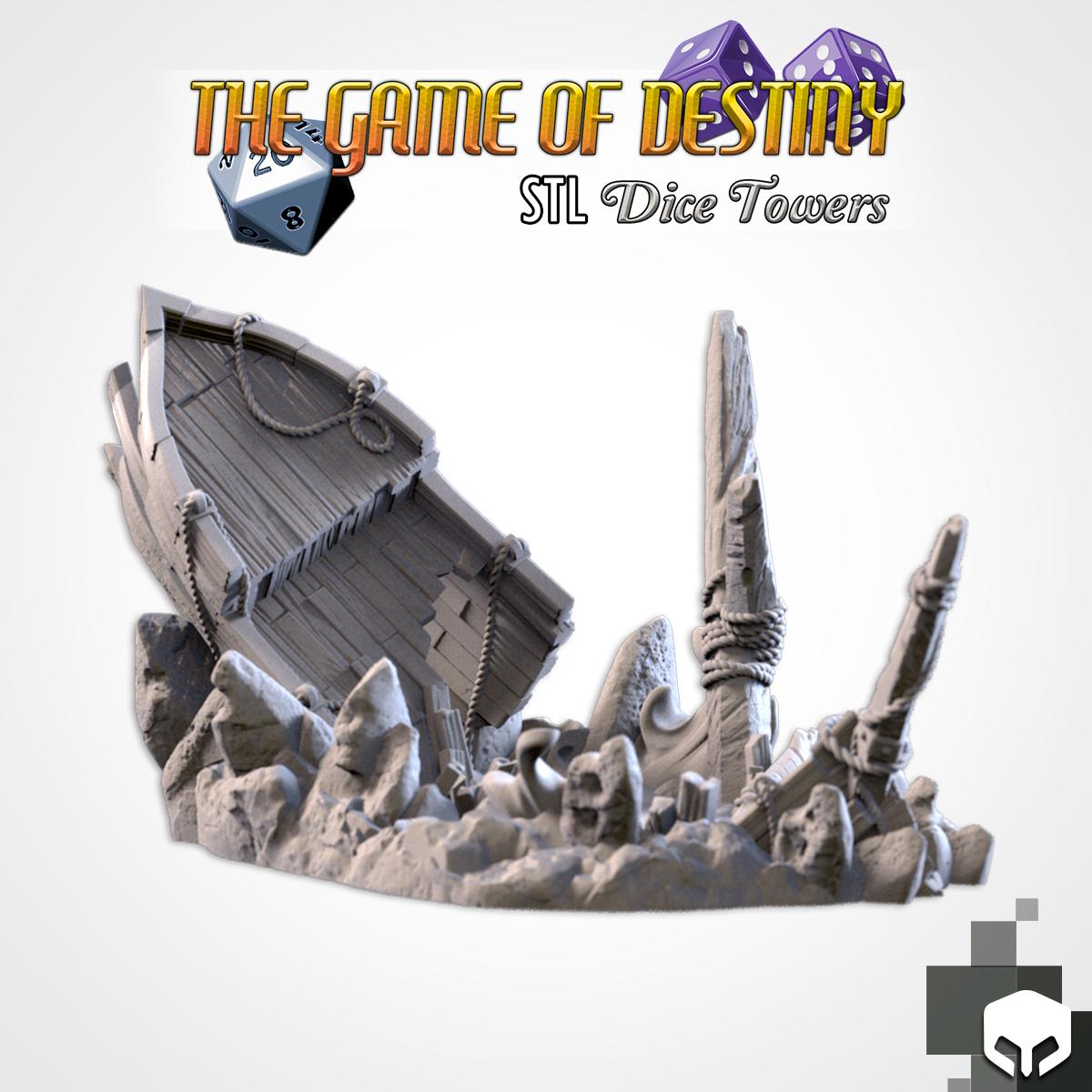 Dice Tower – Crashed Ship | The Game of Destiny