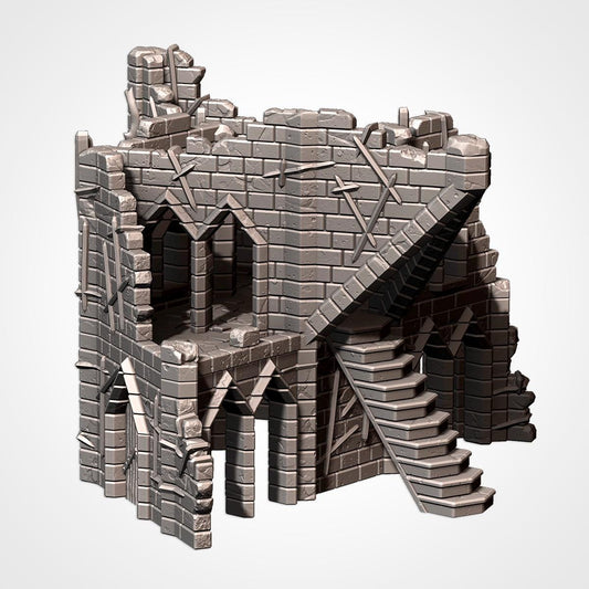 Cursed Fortress 2 – 3D-printet terræn