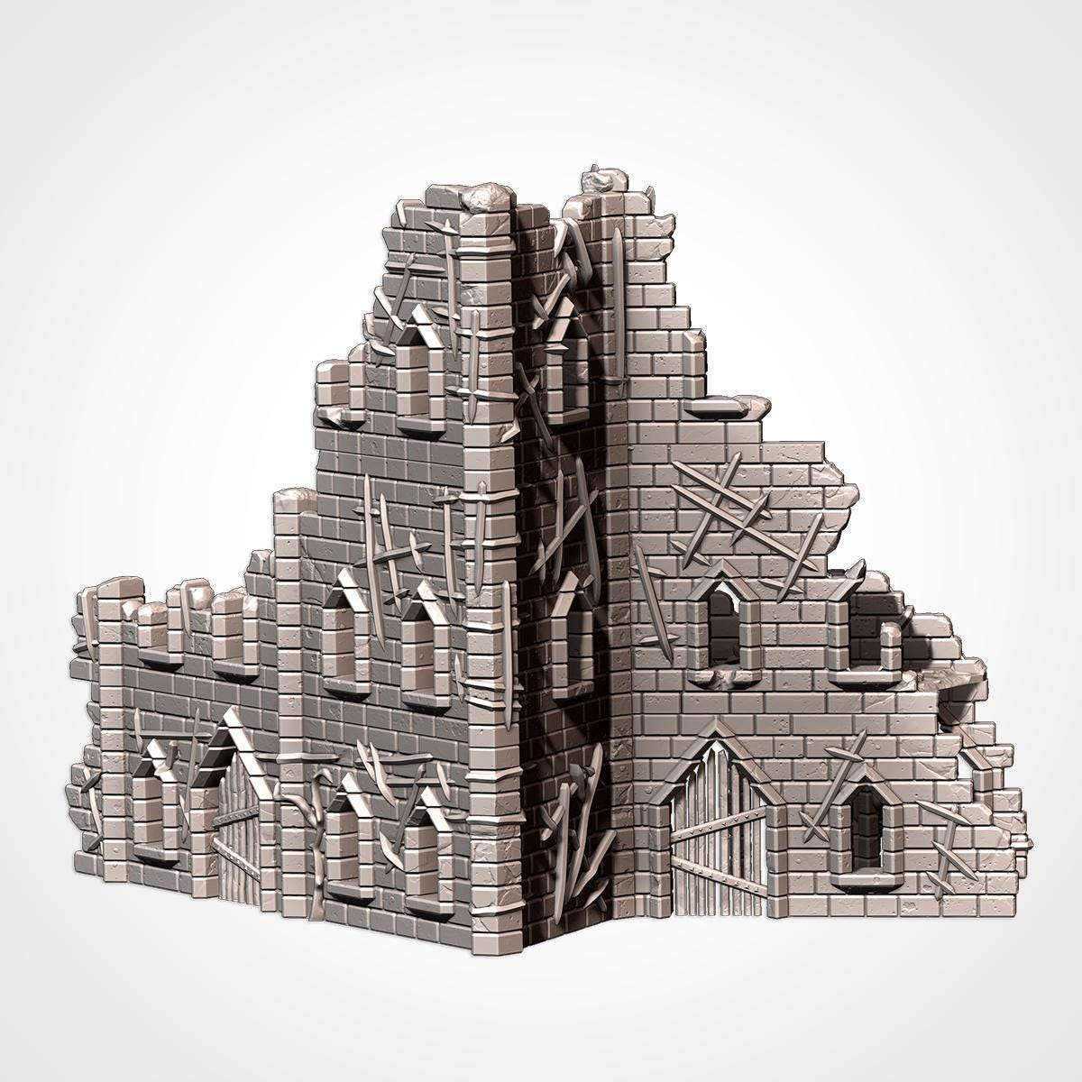 Cursed Fortress 1 – Wargaming Terrain