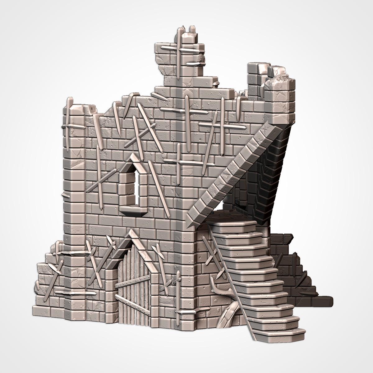 Cursed Fortress 3 – fantasyterræn