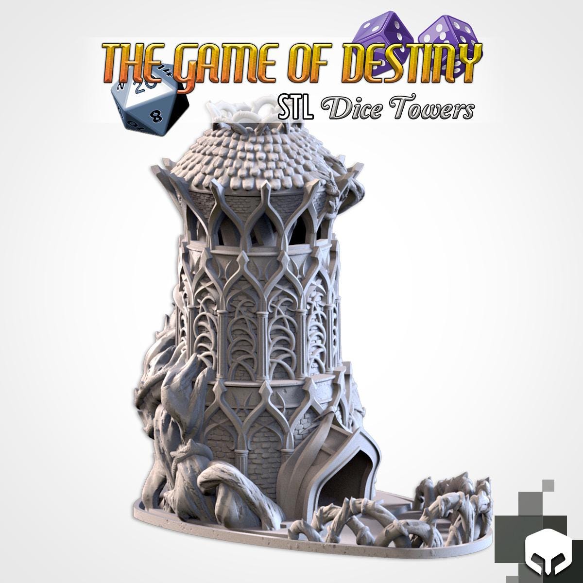 Druid Tower Dice Tower – The Game of Destiny