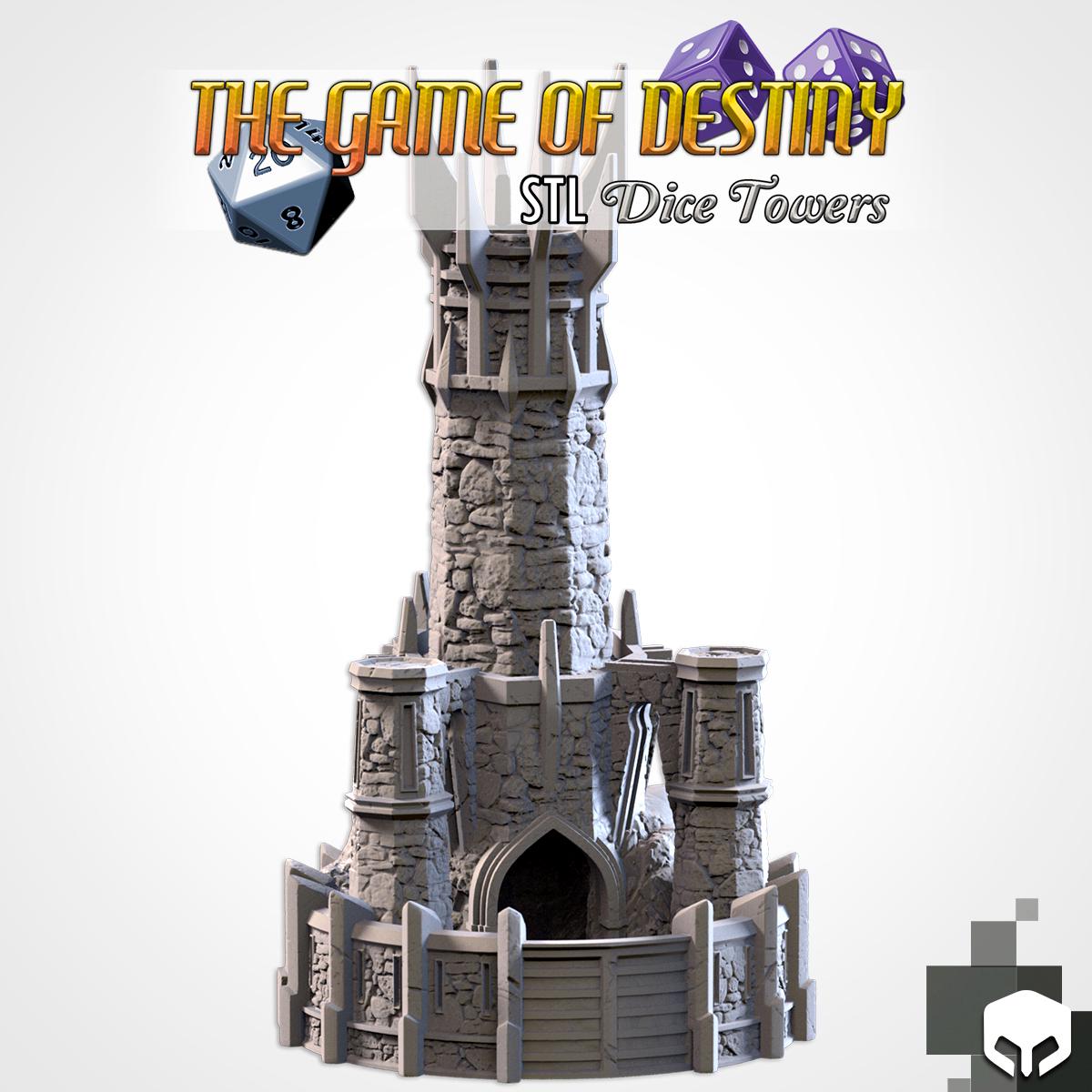 Dark Tower Dice Tower – The Game of Destiny