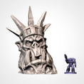 Indlæs billede i Gallery viewer, Orkmonument: Liberty med kronet orkhoved
