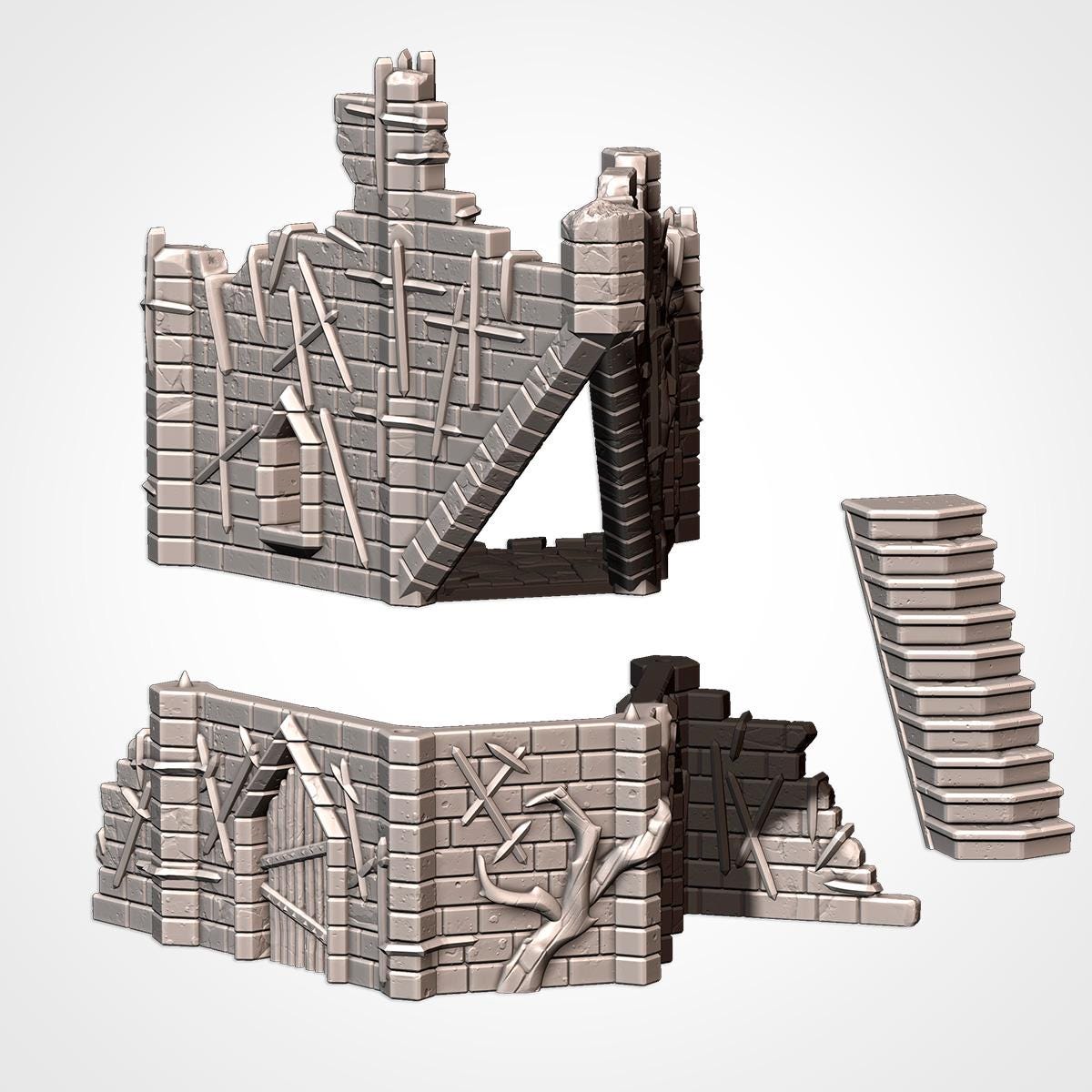 Cursed Fortress 3 – fantasyterræn