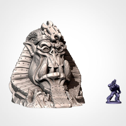 Orkmonument: Farao fra Txarly Factory