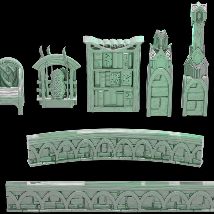 Kingdom of Noldareth scatter terrain – elverterræn