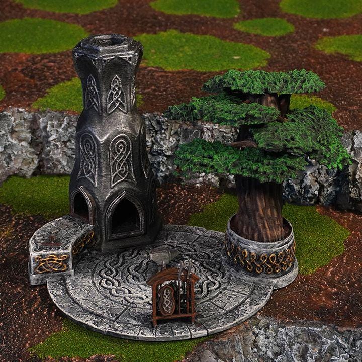 Kingdom of Noldareth Elversmedje til 28/32 mm wargaming
