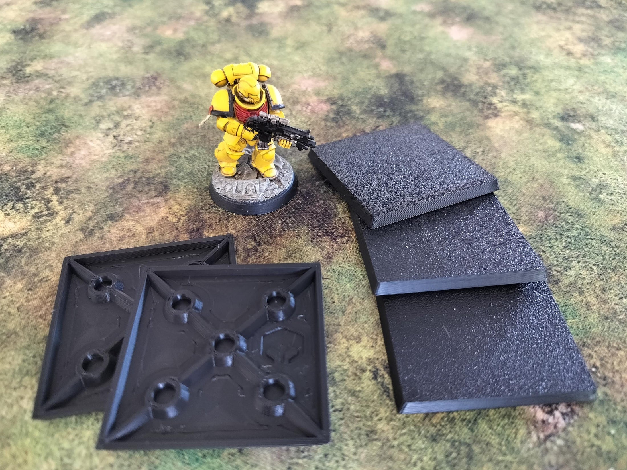 Firkantede og rektangulære wargaming-baser – Txarli Factory