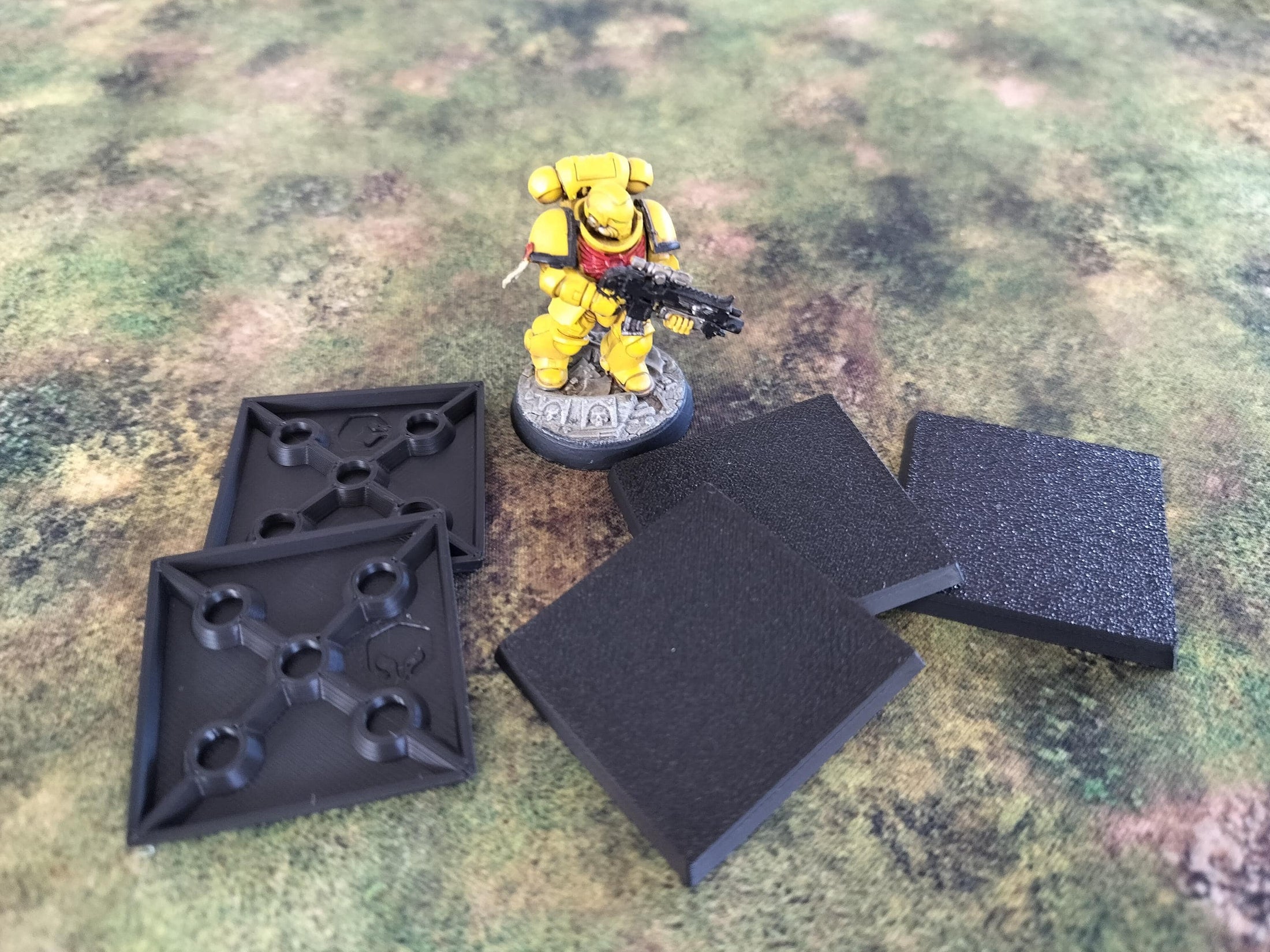 Firkantede og rektangulære wargaming-baser – Txarli Factory