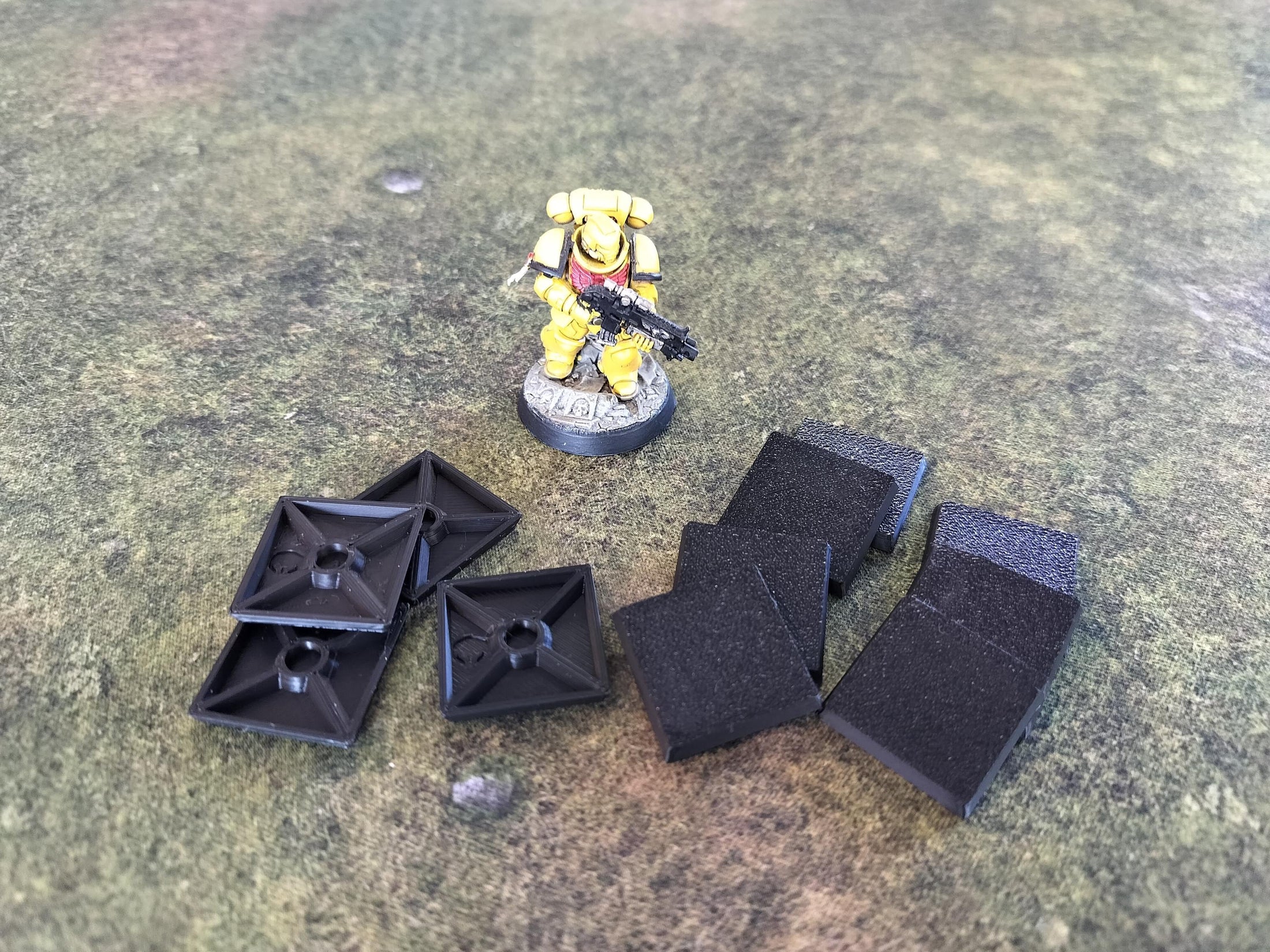 Firkantede og rektangulære wargaming-baser – Txarli Factory