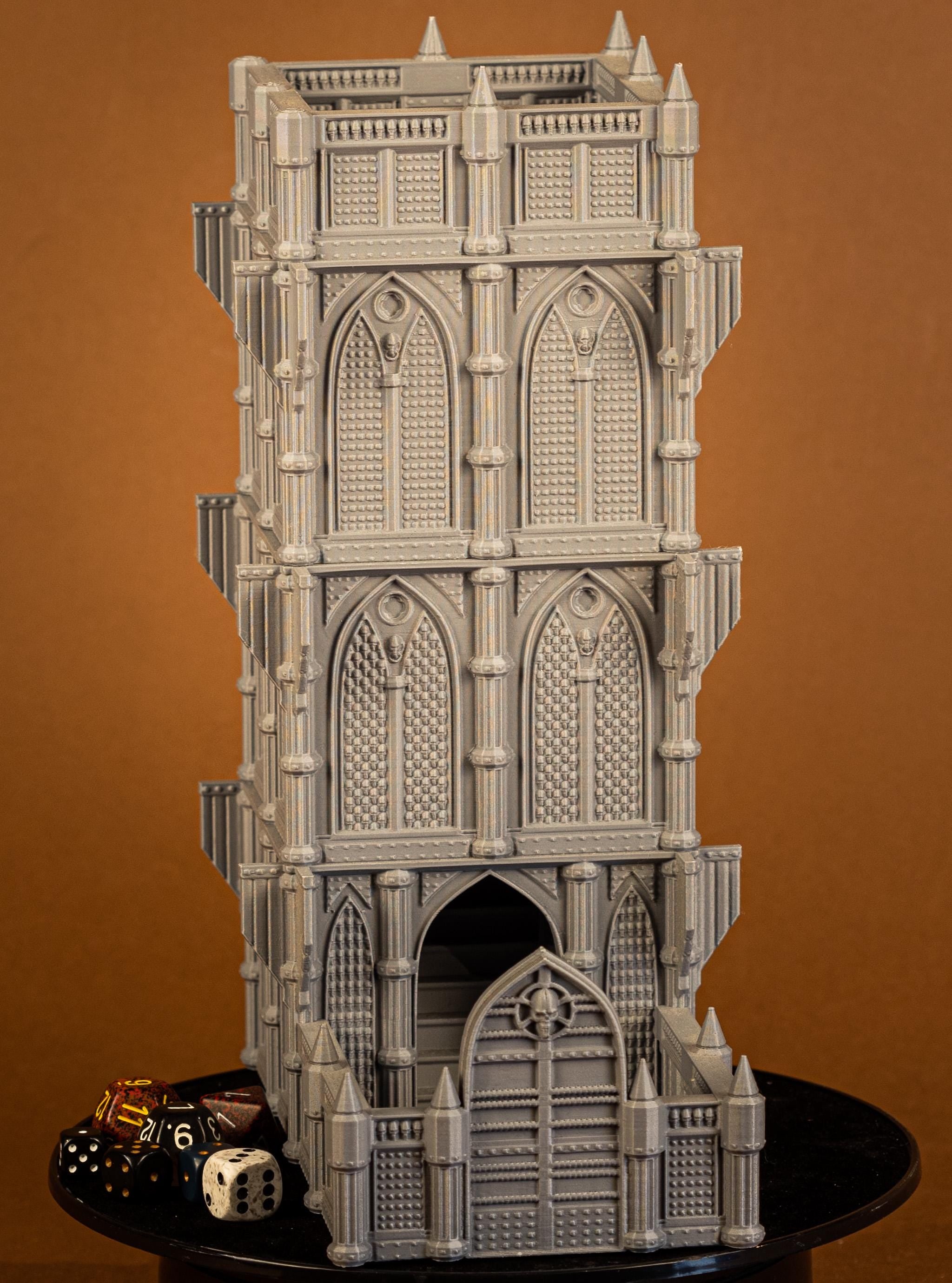 Cathedral Tower Dice Tower fra The Game of Destiny