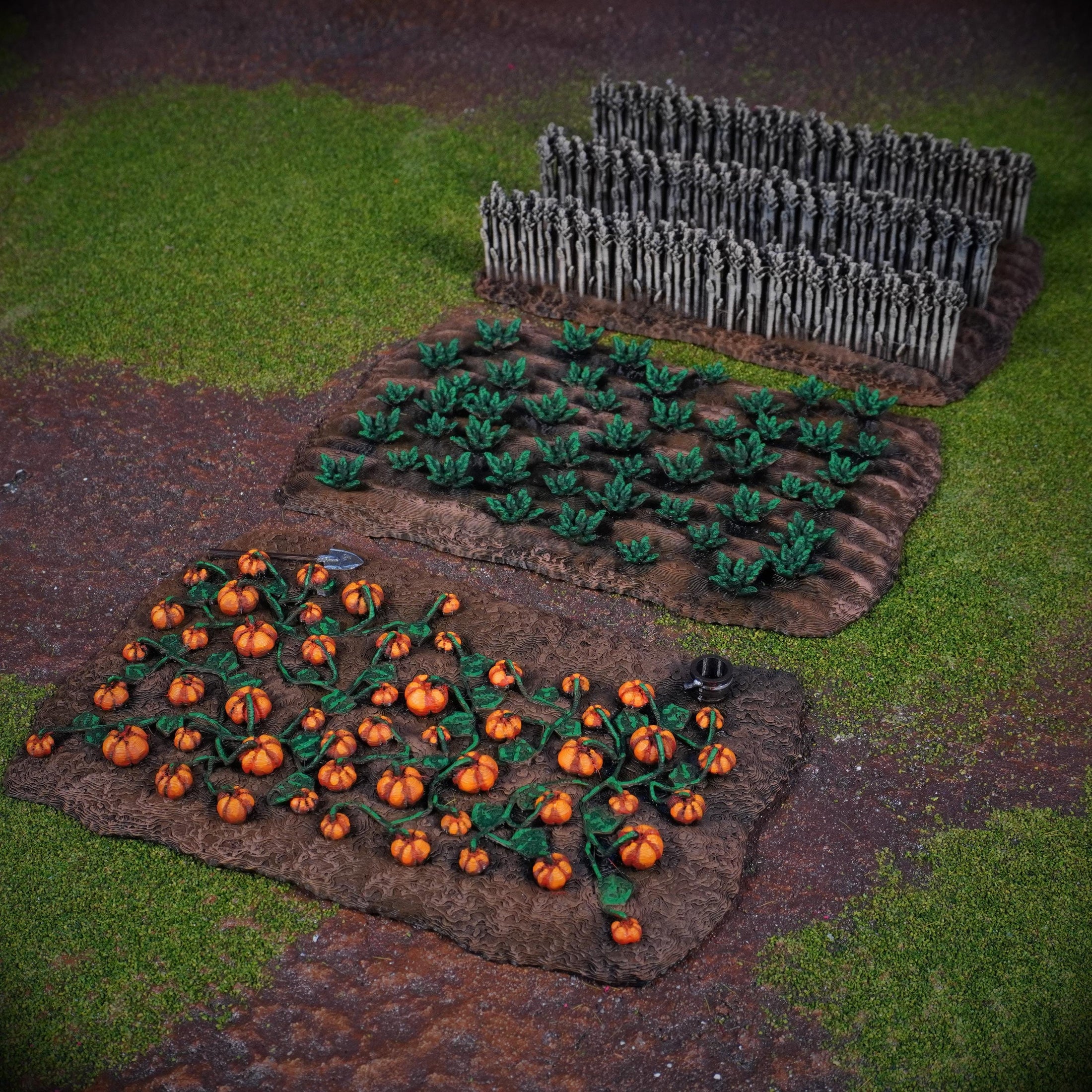 Halfling Farmstead terrænsæt – 28/32 mm