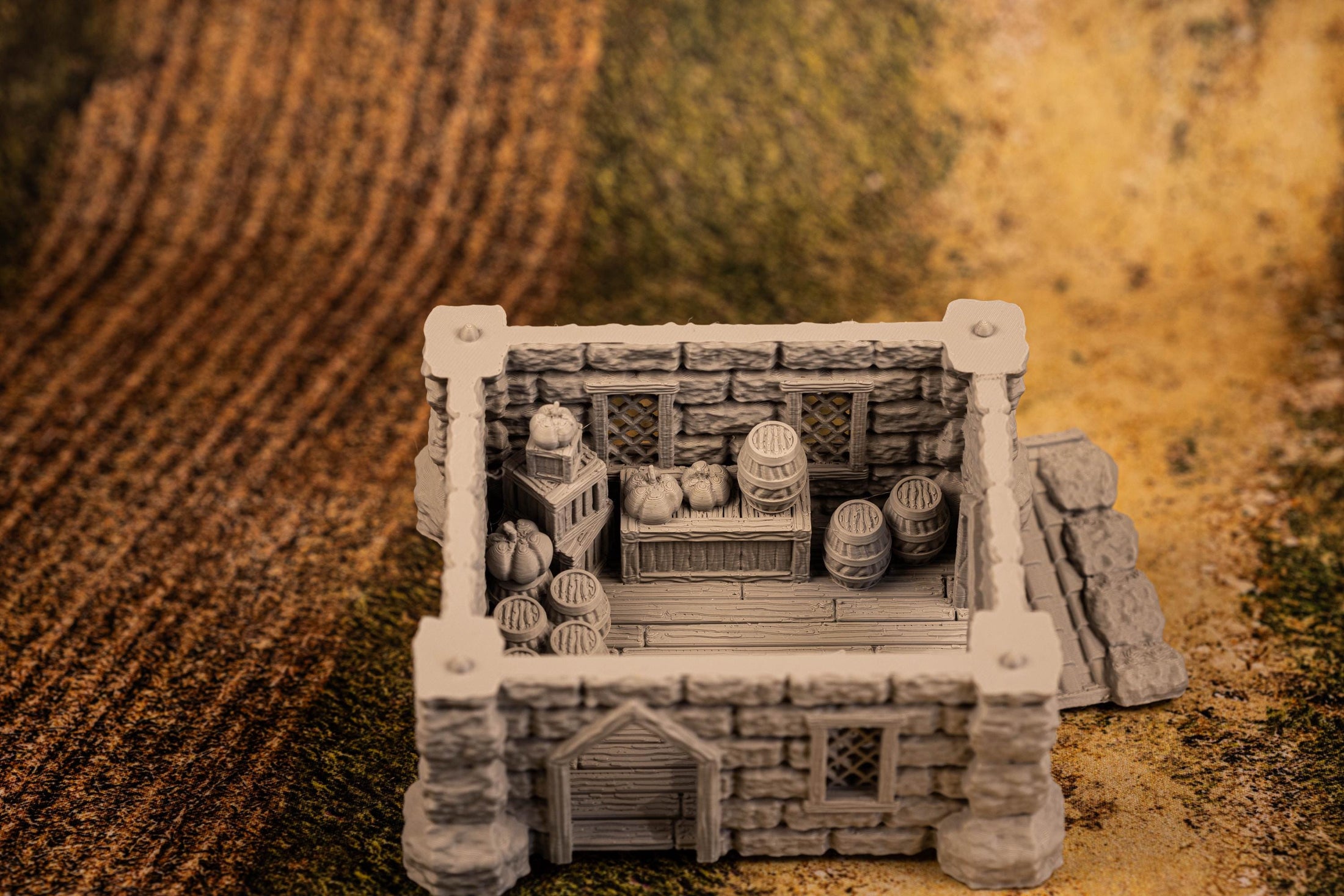 Ork-minelejr terrænsæt – 28/32 mm